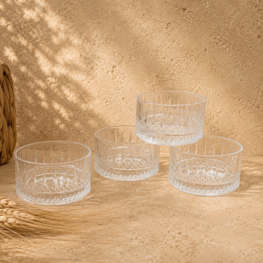 Lisboa Kristal Kase Set 4 Adet 220 ml KOD:14773