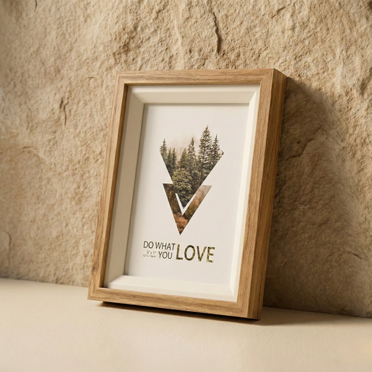 İKAE Love Ahşap Çerceve 22x17 cm